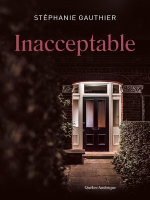 cover image of Inacceptable